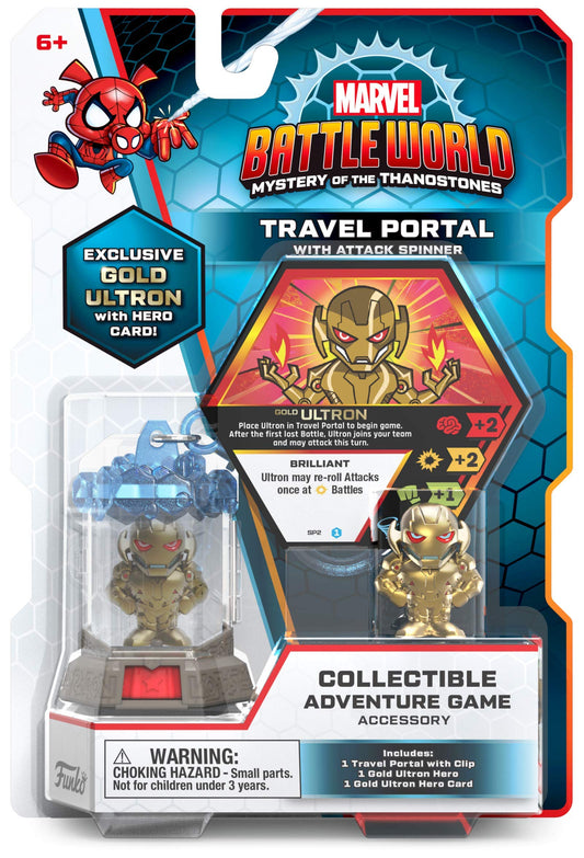 Funko Marvel Battleworld: Series 1 Travel Portal - Gold Ultron