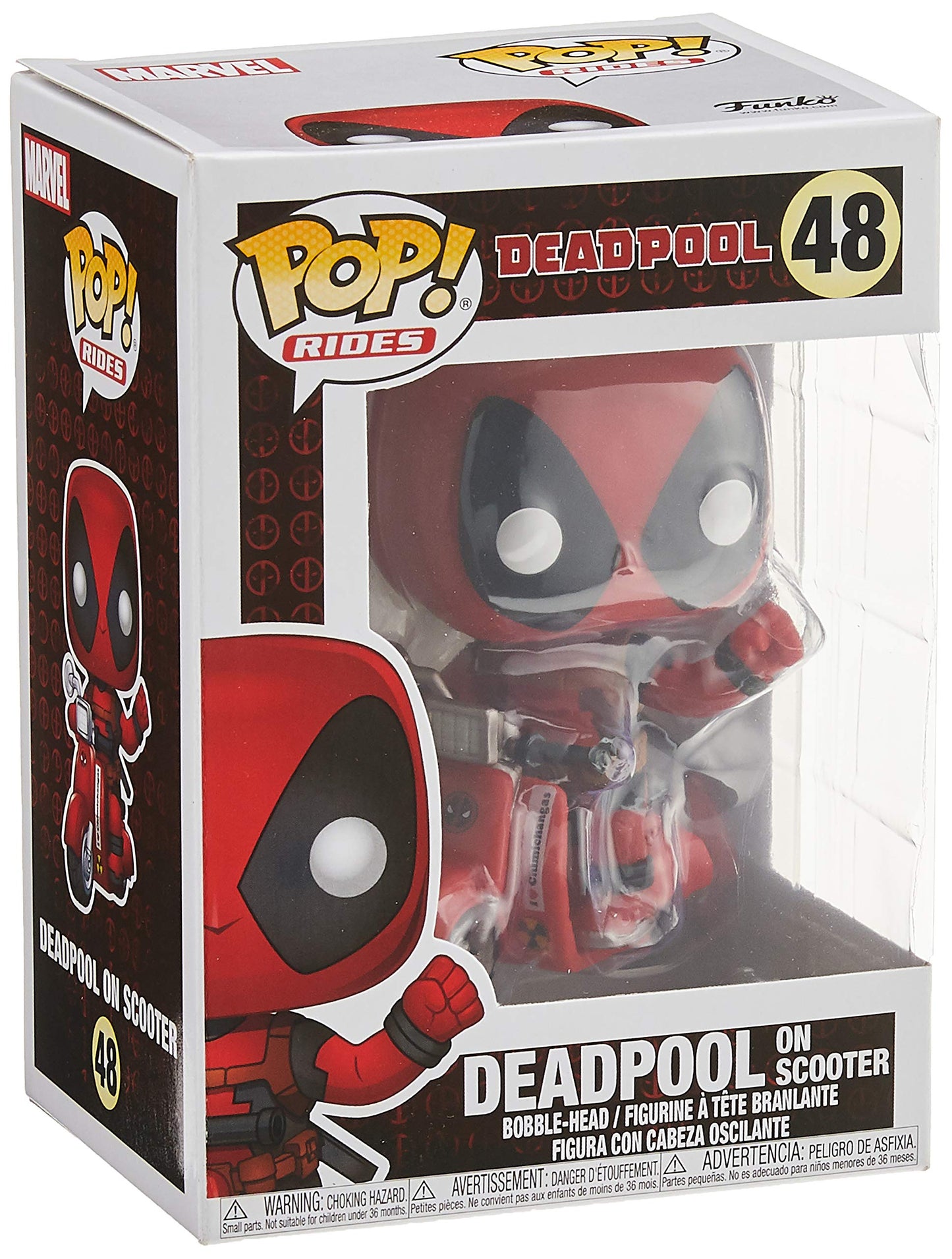 Funko POP! Rides Marvel Deadpool on Scooter #48