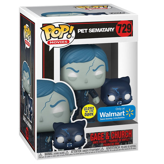 Funko POP! Movies Pet Sematary Undead Gage & Church [Glows in the Dark] Exclusive