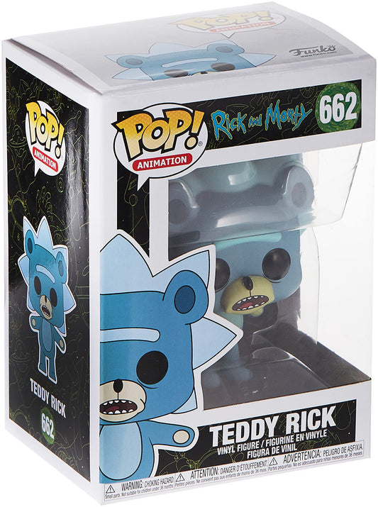 Funko POP! Animation: Rick & Morty Teddy Rick (Styles May Vary)