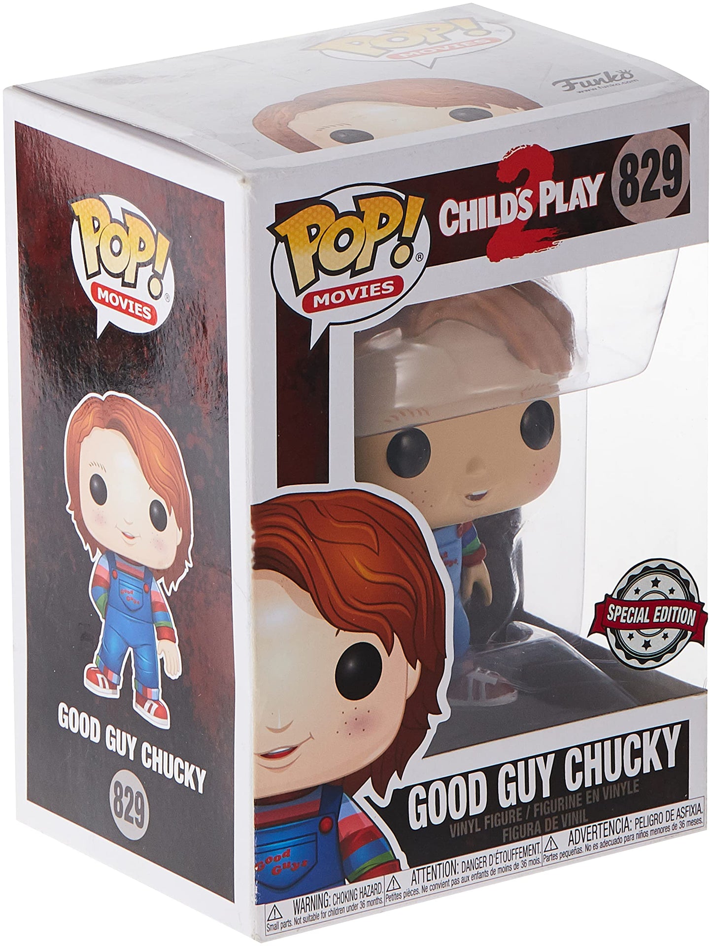 Funko POP! Movies Child's Play 2 Good Guy Chucky #829 Exclusive