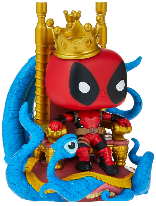 Funko POP! Deluxe Marvel Heroes King Deadpool on Throne