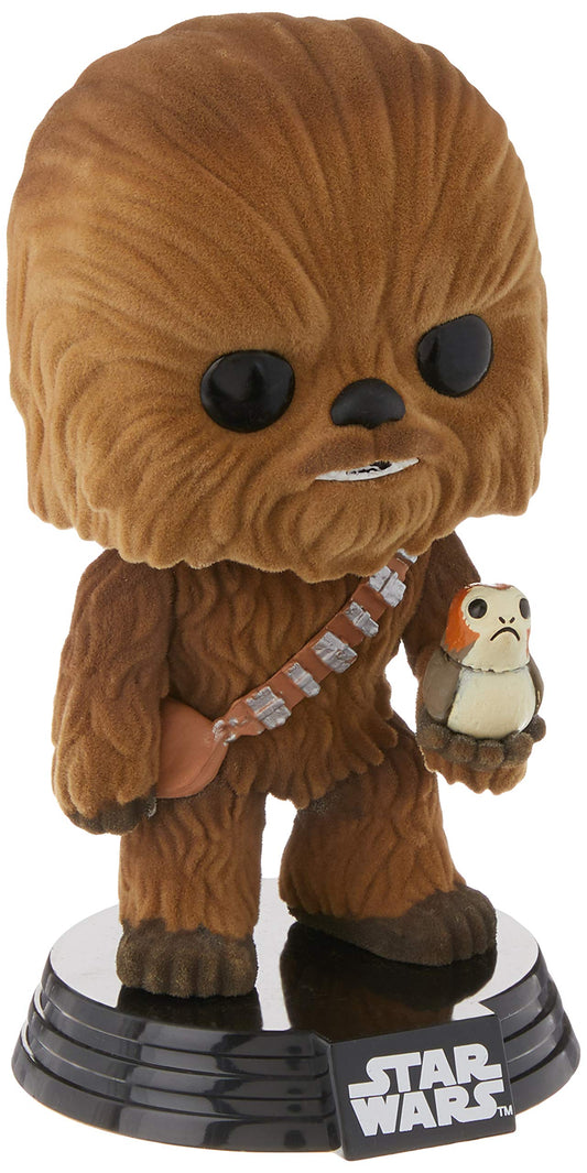 Funko POP! Star Wars The Last Jedi Chewbacca Flocked FYE Exclusive