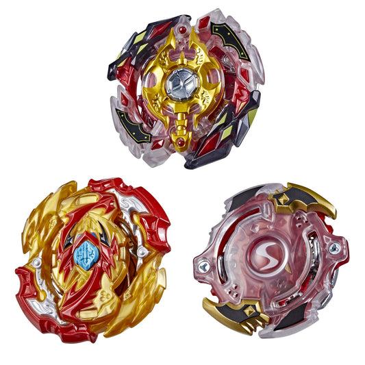 BEYBLADE Burst Evolution Trio Spryzen 3-Pack -- Legend Spryzen S3, Lord Spryzen S5, Spryzen S2 Balance-Type Battling Game Top Toys