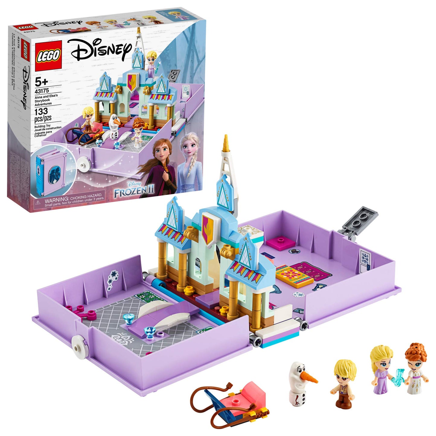 LEGO Disney Anna and Elsa’s Storybook Adventures 43175