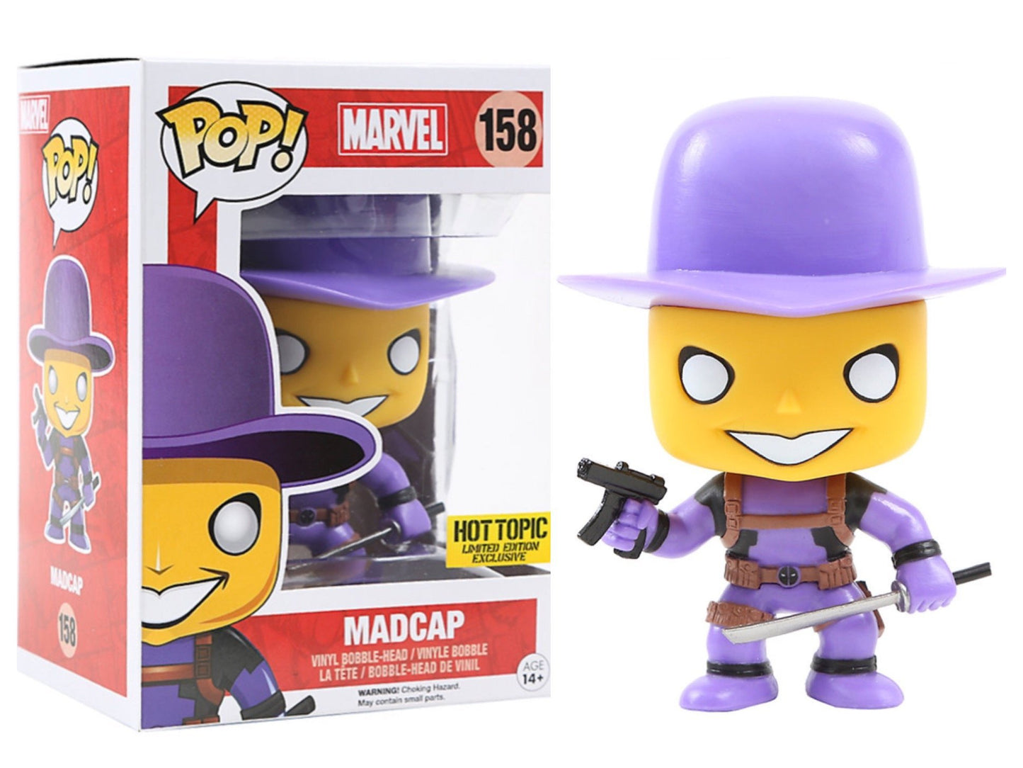 Funko POP! Marvel Deadpool Madcap Exclusive 158