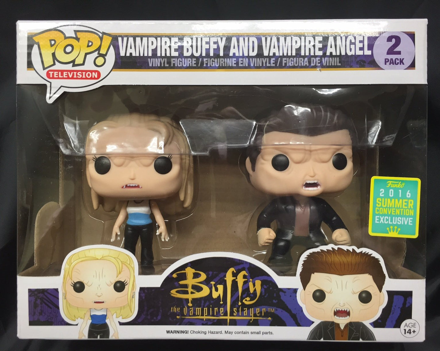 Funko POP! Television Vampire Buffy and Angel Summer Convention Exclusive 2016