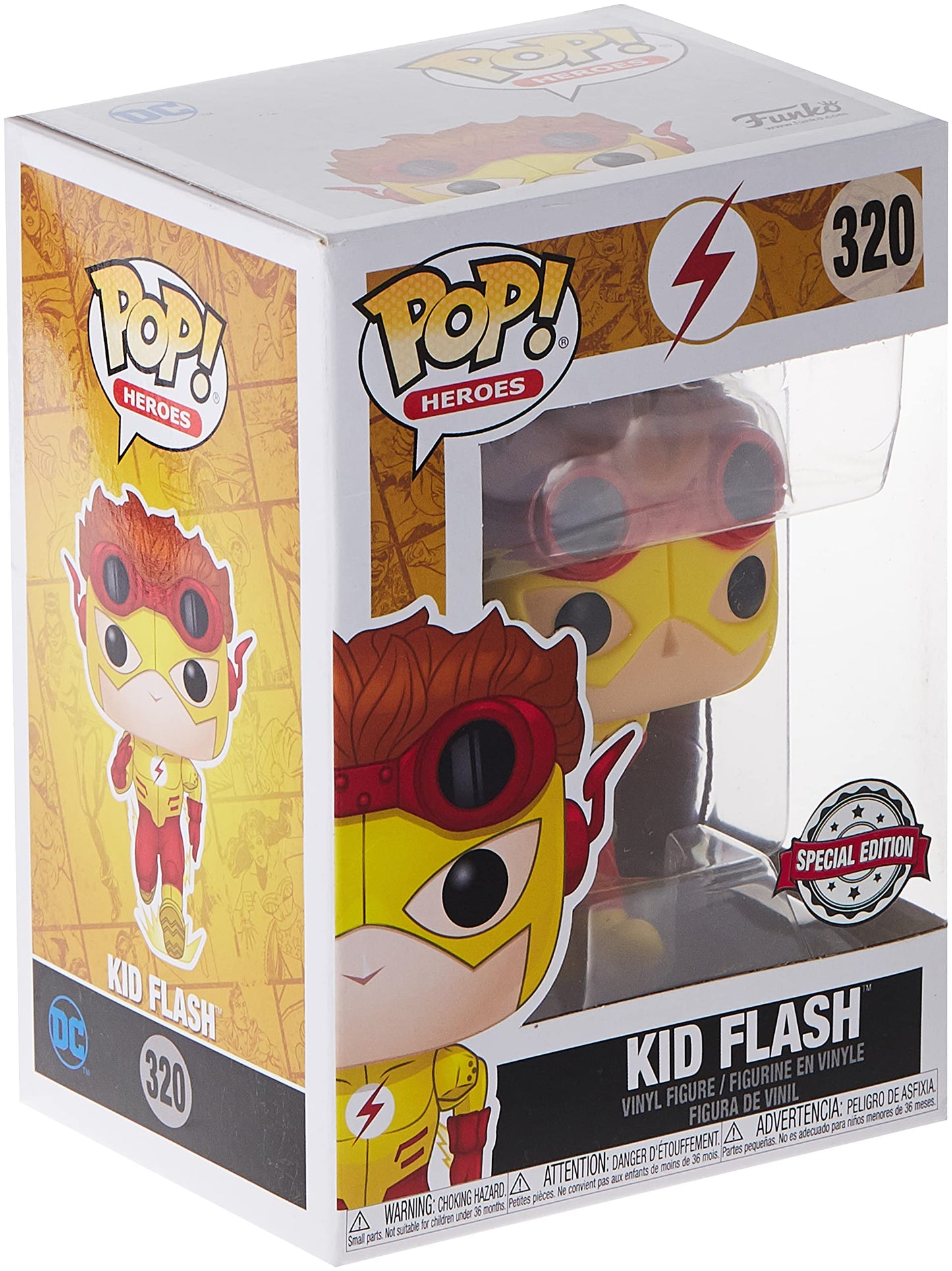 Funko POP! Heroes DC #320 - Kid Flash Exclusive
