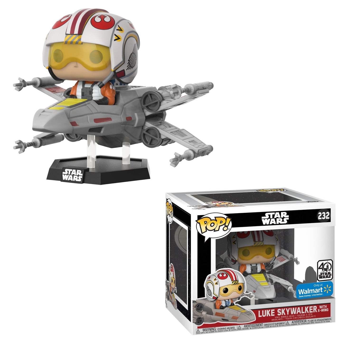 Funko POP! Star Wars Luke Skywalker with X-Wing Exclusive