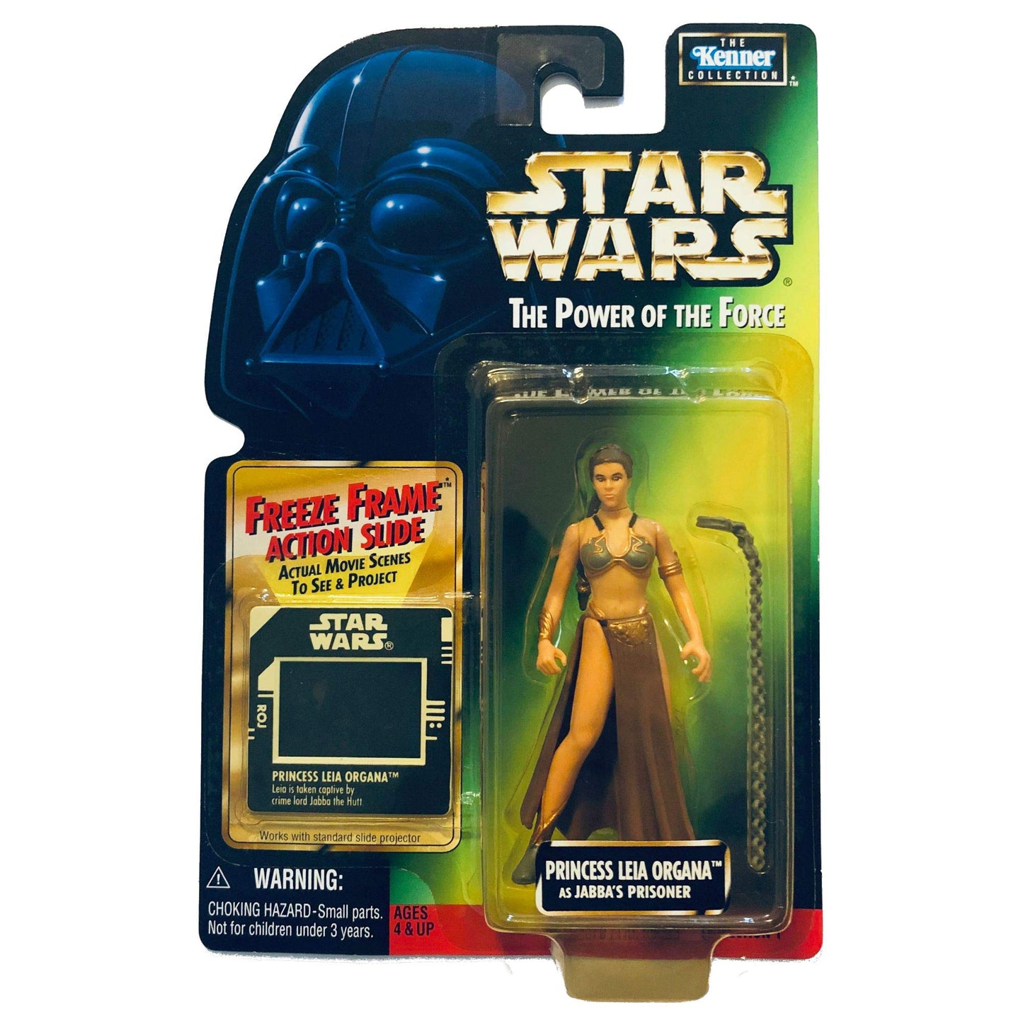 Star Wars the Power of the Force - Princess Leia Organa as Jabba's Prisoner Action Figure