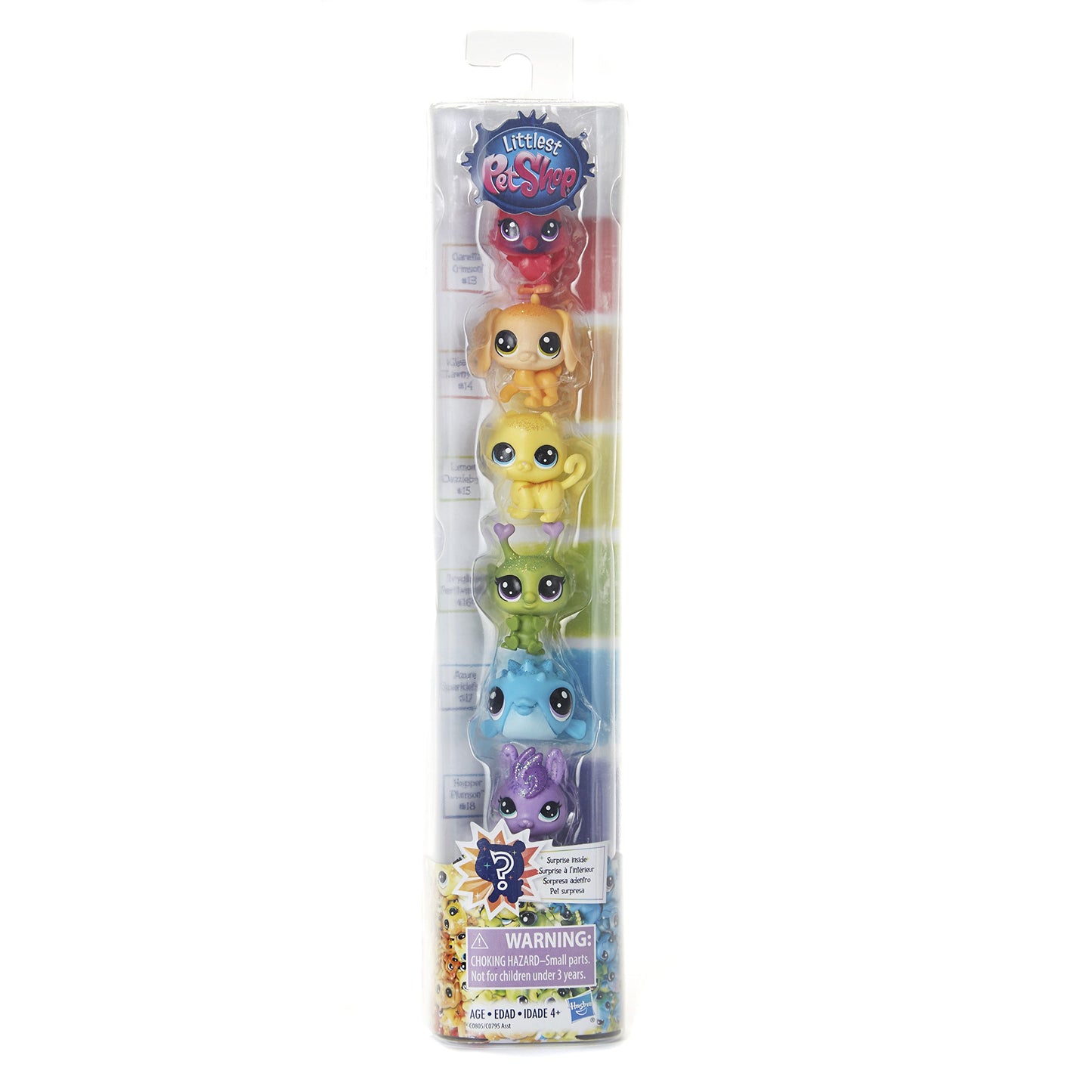 Littlest Pet Shop Girls LPS Rainbow Pack Bear