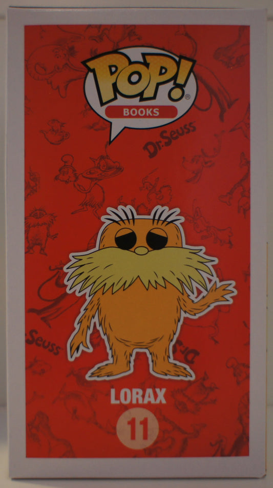 Funko POP! Books: Dr. Seuss Lorax (Flocked) Summer Convention Exclusive