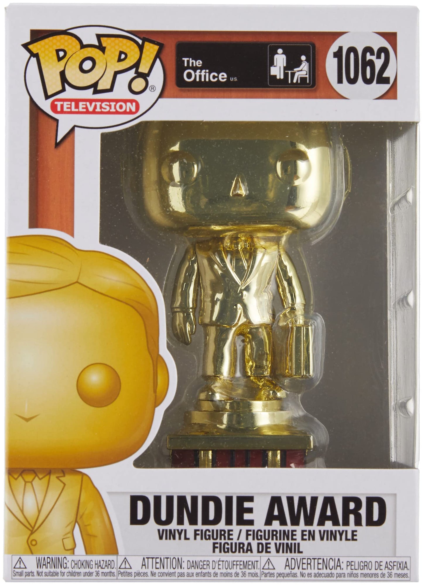Funko POP! Television The Office - Customizable Chrome Dundie Award Exclusive