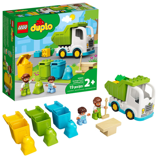 LEGO DUPLO Town Garbage Truck and Recycling 10945