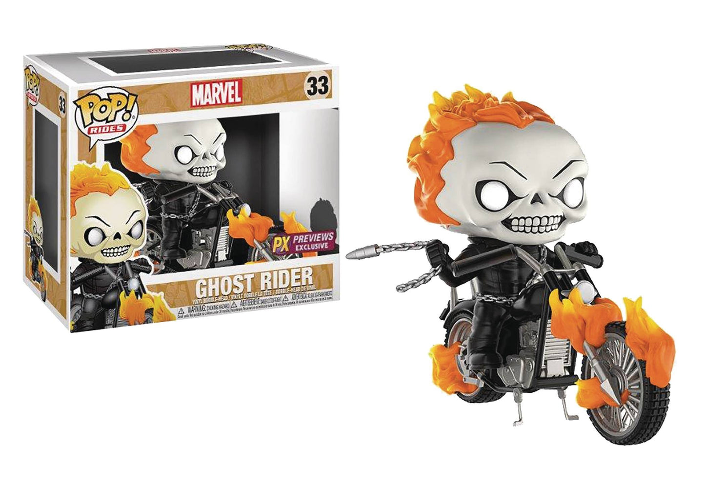 Funko POP! Rides: Marvel Classic Ghost Rider with Bike