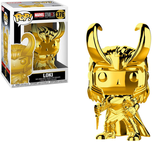 Funko POP! Marvel Marvel Studios 10 Loki (Gold Chrome)