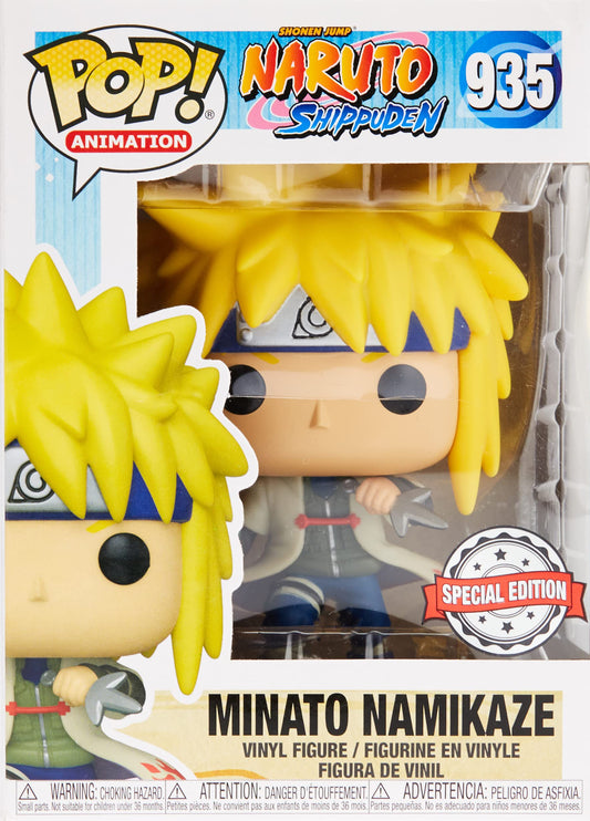 Funko POP! Animation Naruto Shippuden Minato Namikaze #935 [Rasengan] Exclusive