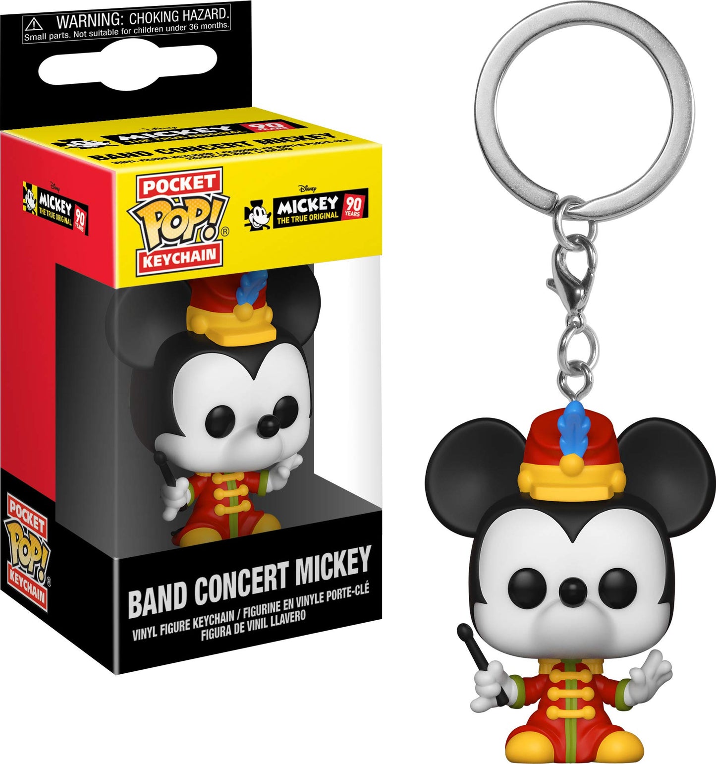 Funko Pocket POP! Keychain: Mickey's 90Th - Band Concert Mickey