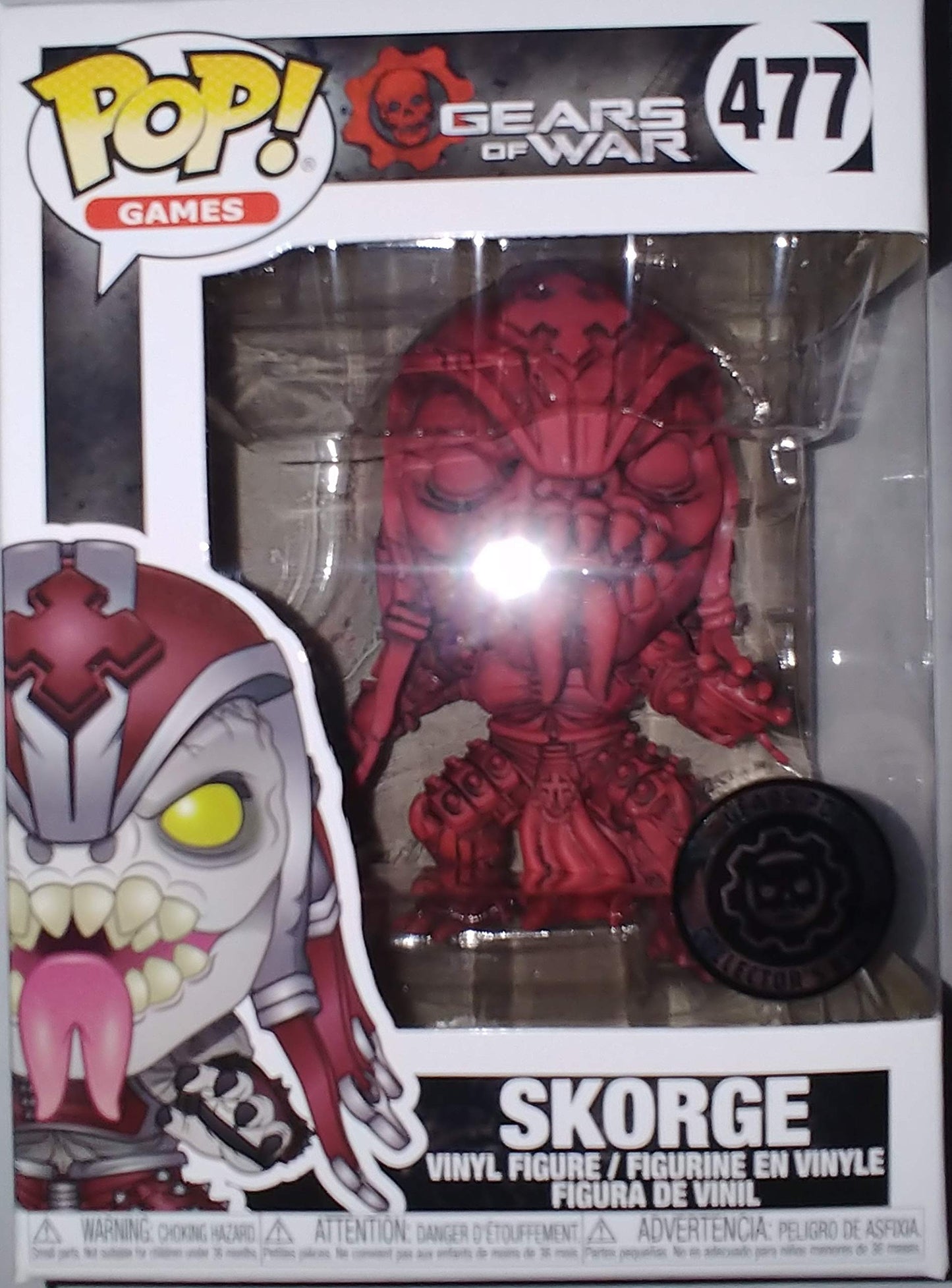 Funko POP! Games: Gears of War - Skorge Exclusive Red