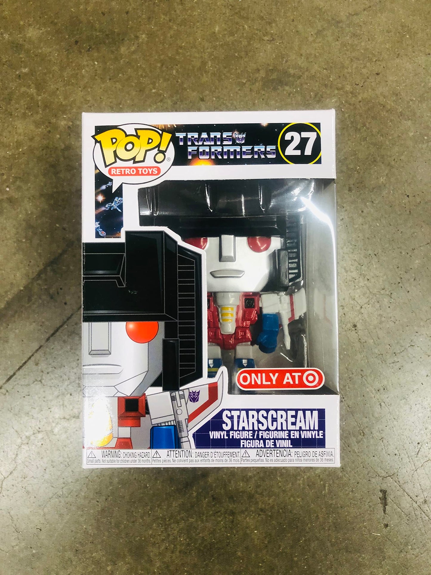 Funko POP! Retro Toys Transformers - Starscream (Target Exclusive)
