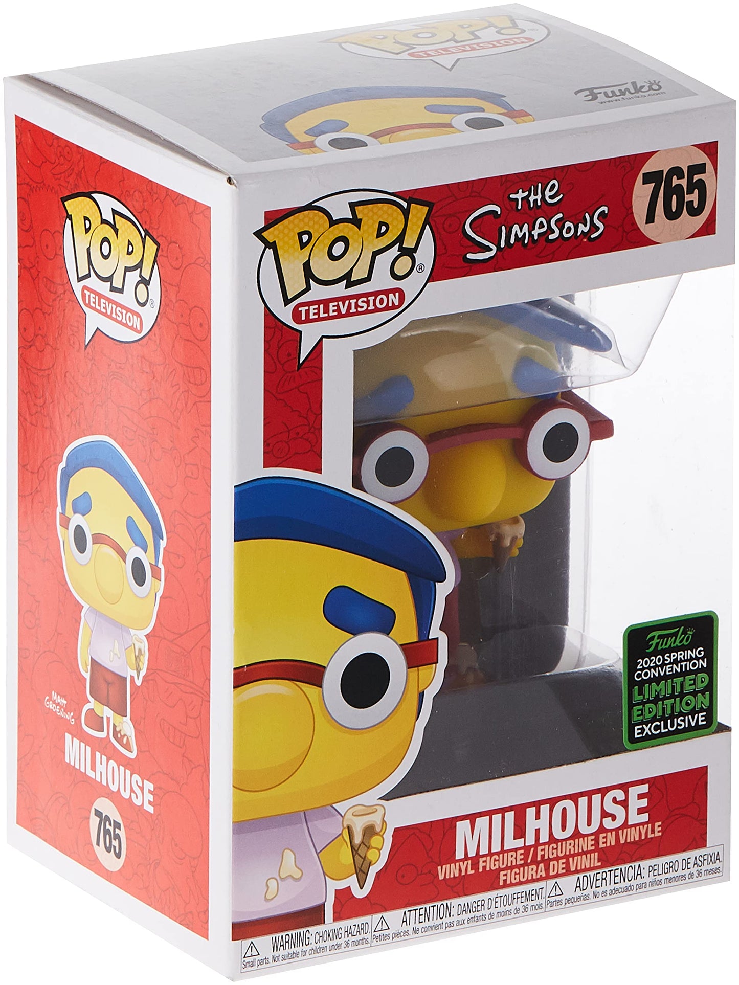 Funko POP! Television The Simpsons Milhouse #765 Exclusive