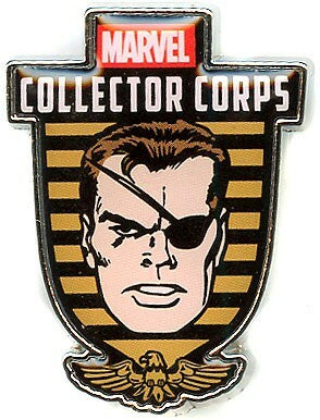 Funko Marvel Collector Corps Nick Fury Exclusive Pin