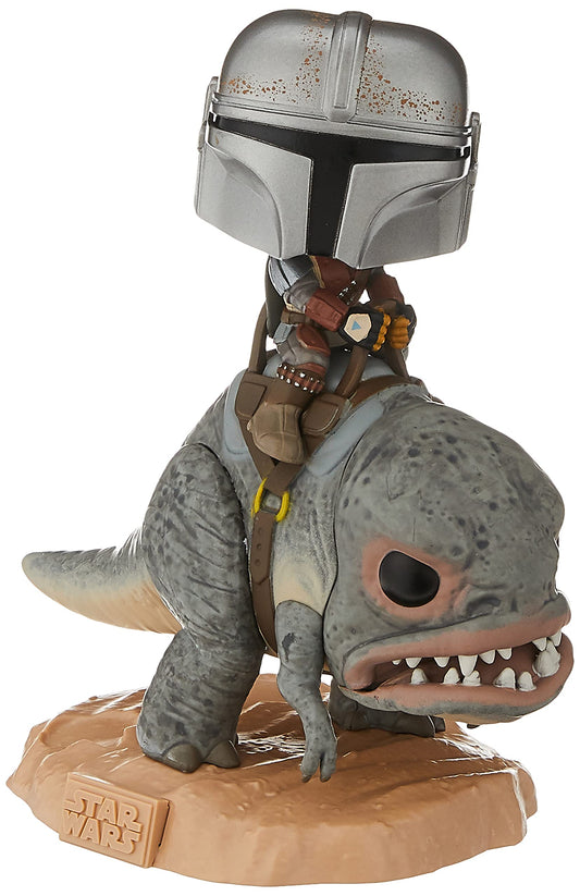 Funko POP! Deluxe: The Mandalorian - The Mandalorian on Blurrg