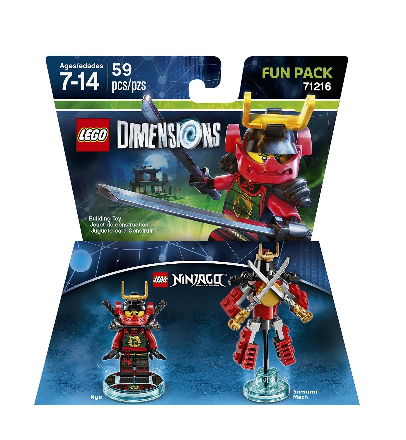 LEGO Dimensions Ninjago Nya Fun Pack 71216