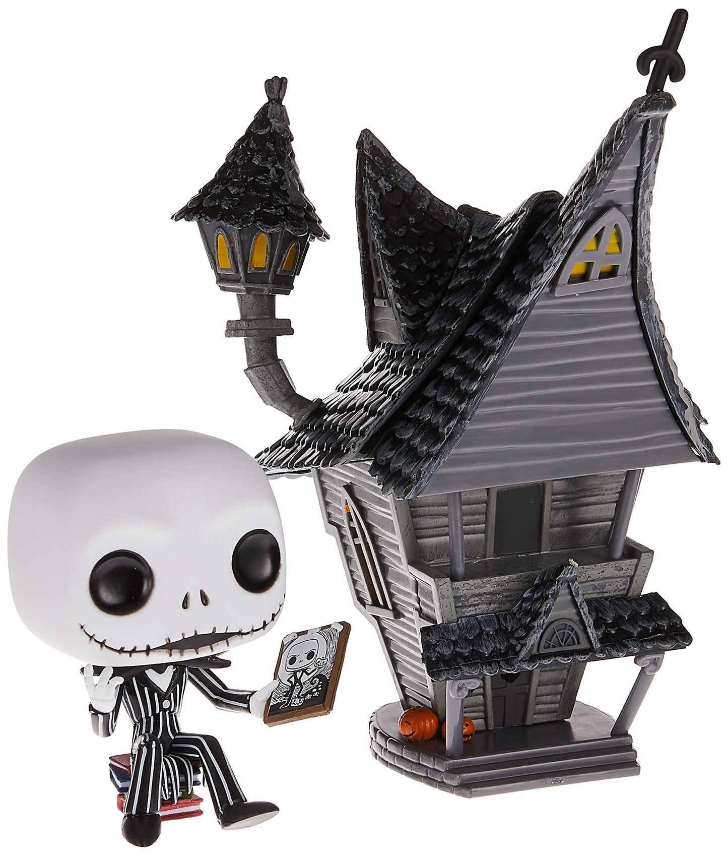 Funko POP! Town Nightmare Before Christmas - Jack Skellington with Jack's House