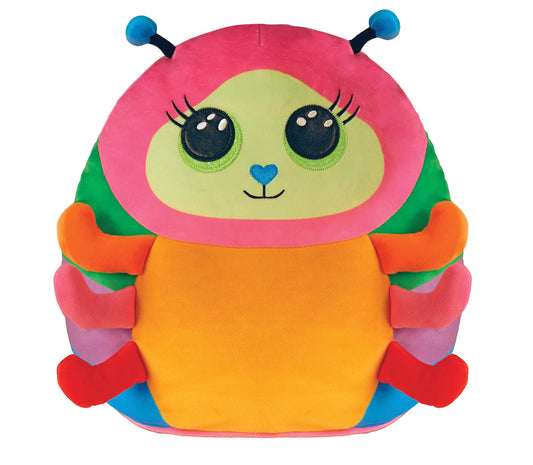 Squish-A-Boo, 10" - Nessa the Caterpillar