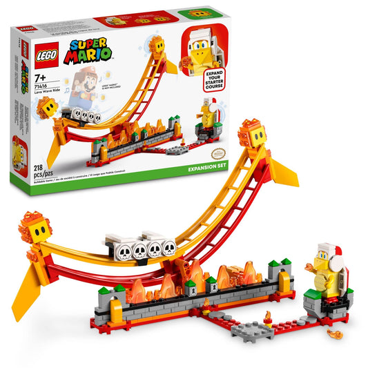 LEGO Super Mario Lava Wave Ride Expansion Set 71416