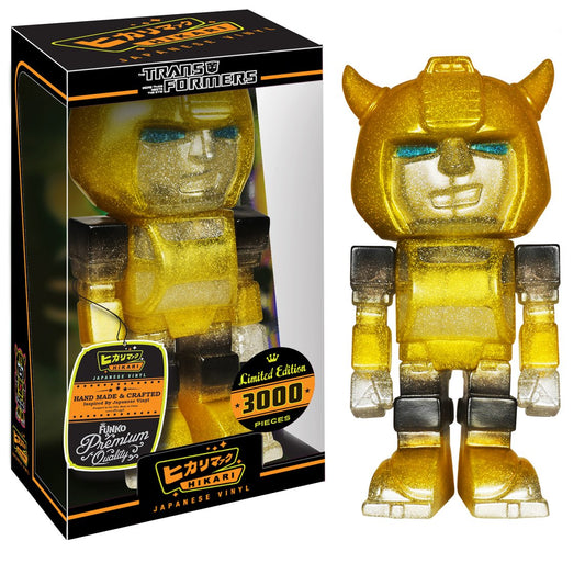 Funko Hikari: Transformers - Bumblebee Clear Glitter