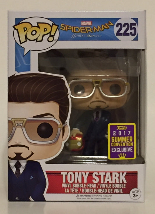 Funko POP! Marvel Tony Stark Holding Helmet Limited Edition SDCC 2017 Exclusive