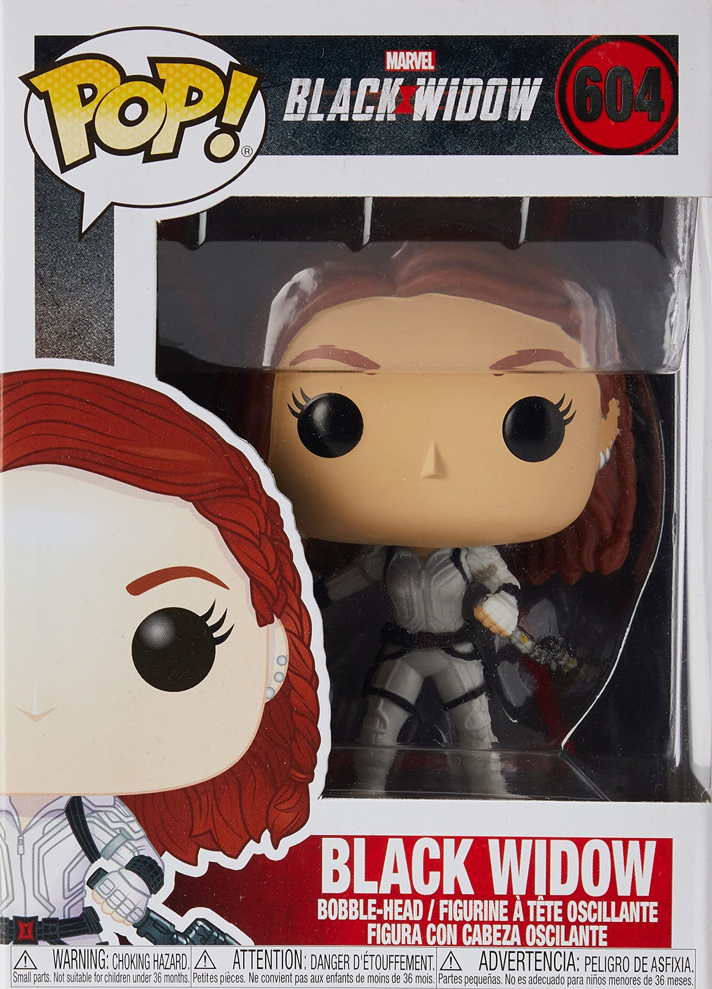 Funko POP! Marvel: Black Widow - Black Widow in White Suit