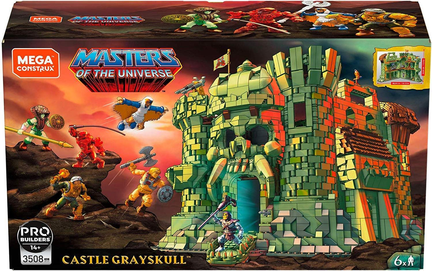 Mega Construx Masters of the Universe Castle Grayskull [Amazon Exclusive]