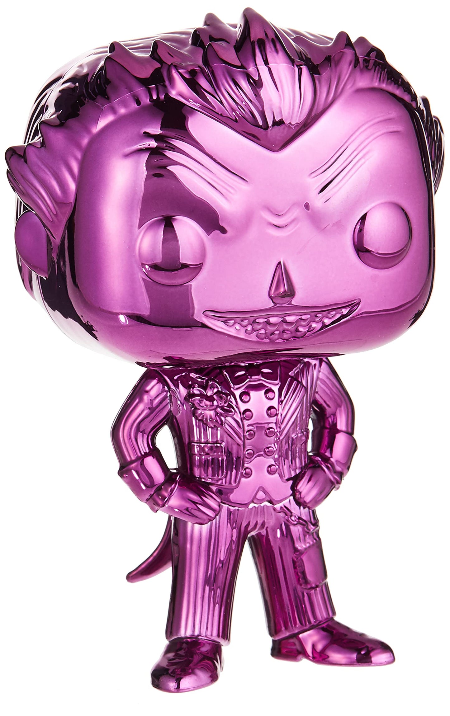 Funko POP! Heroes DC Batman Arkham Asylum The Joker #53 [Purple Chrome] Exclusive