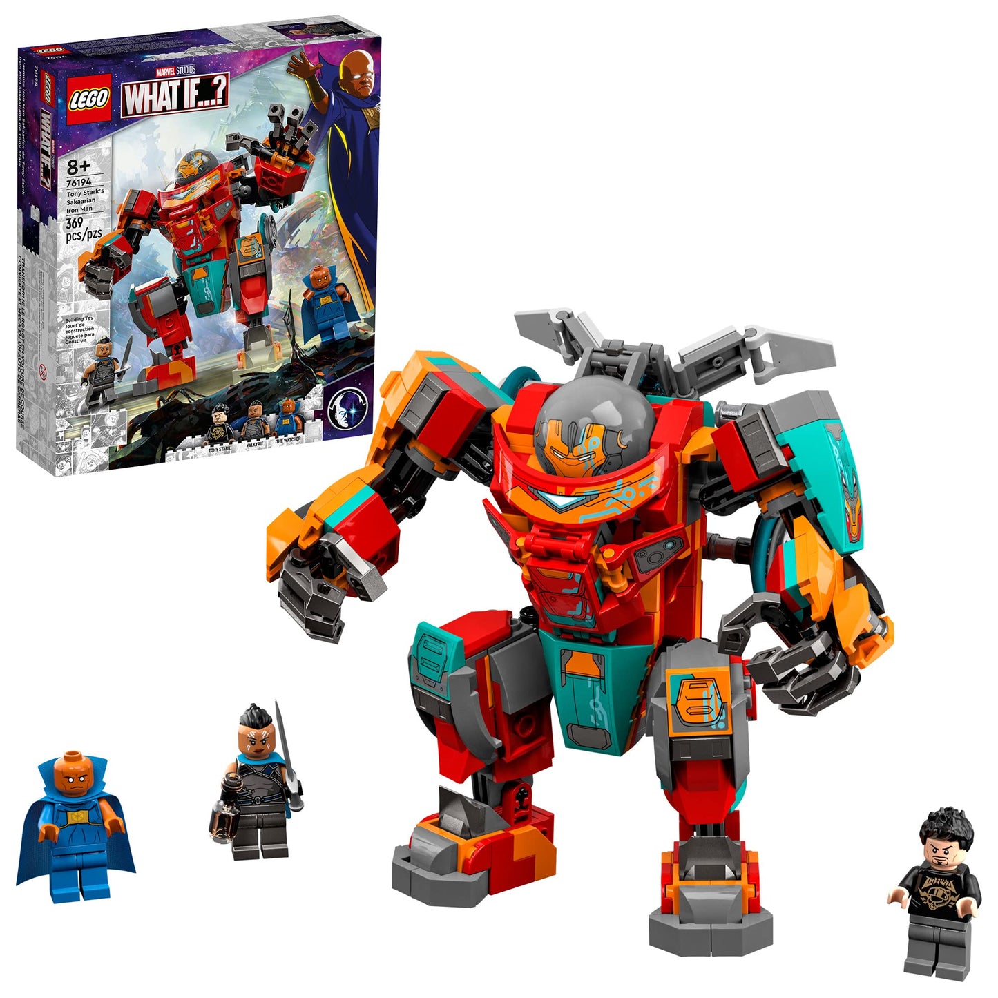 LEGO Marvel Tony Stark’s Sakaarian Iron Man 76194