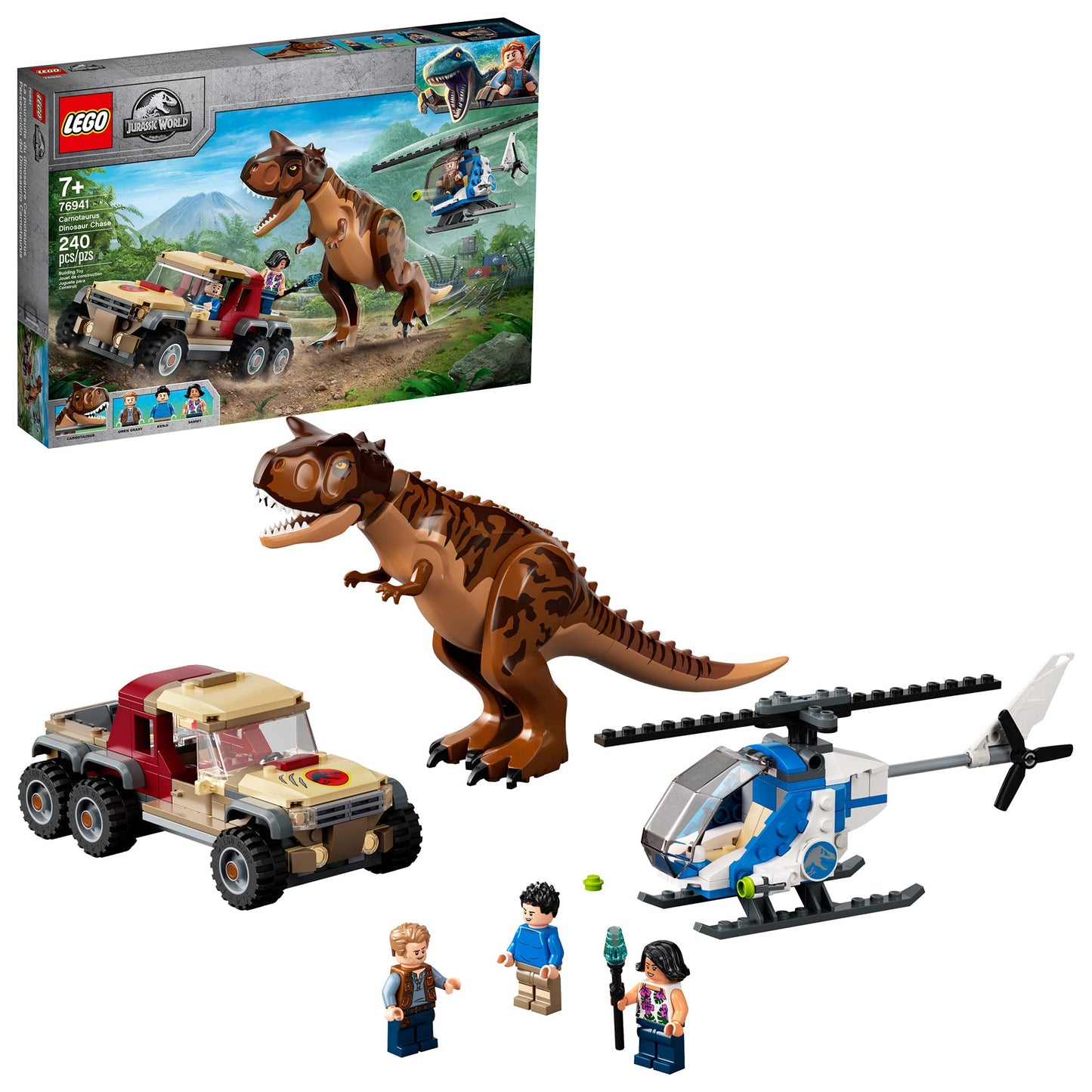 LEGO Jurassic World Carnotaurus Dinosaur Chase 76941