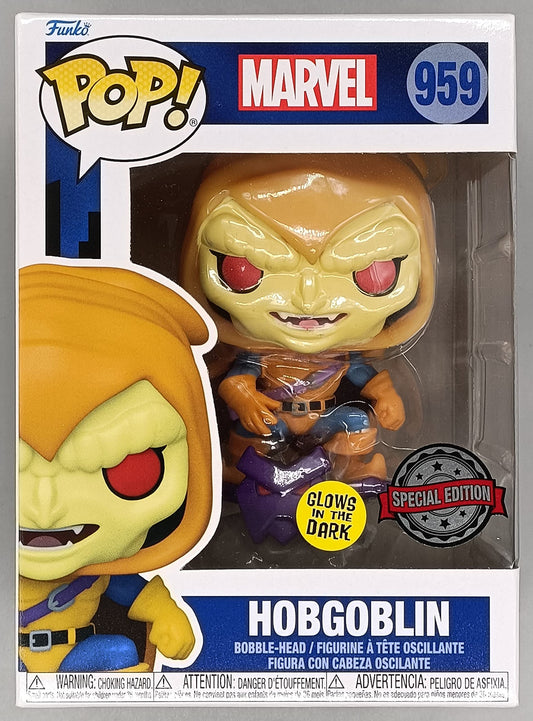 Funko POP! Marvel Animated Spider Man - Hobgoblin #959 [Glows in The Dark] Exclusive