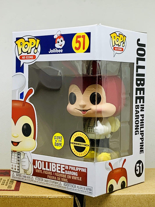 Funko POP! Ad Icons Jollibee in Barong Glow in The Dark #51 Exclusive