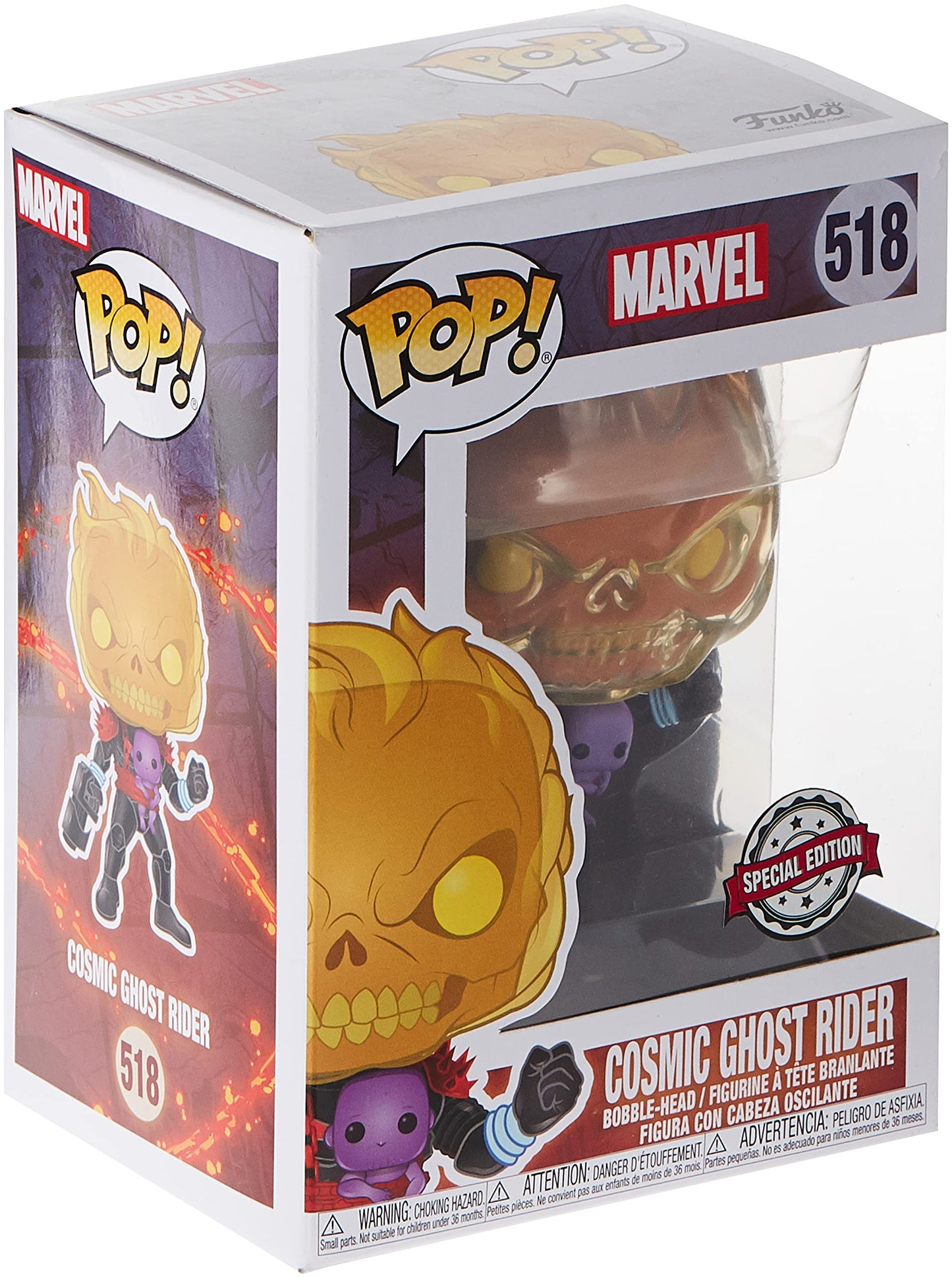 Funko POP! Marvel Cosmic Ghost Rider #518 Special Edition