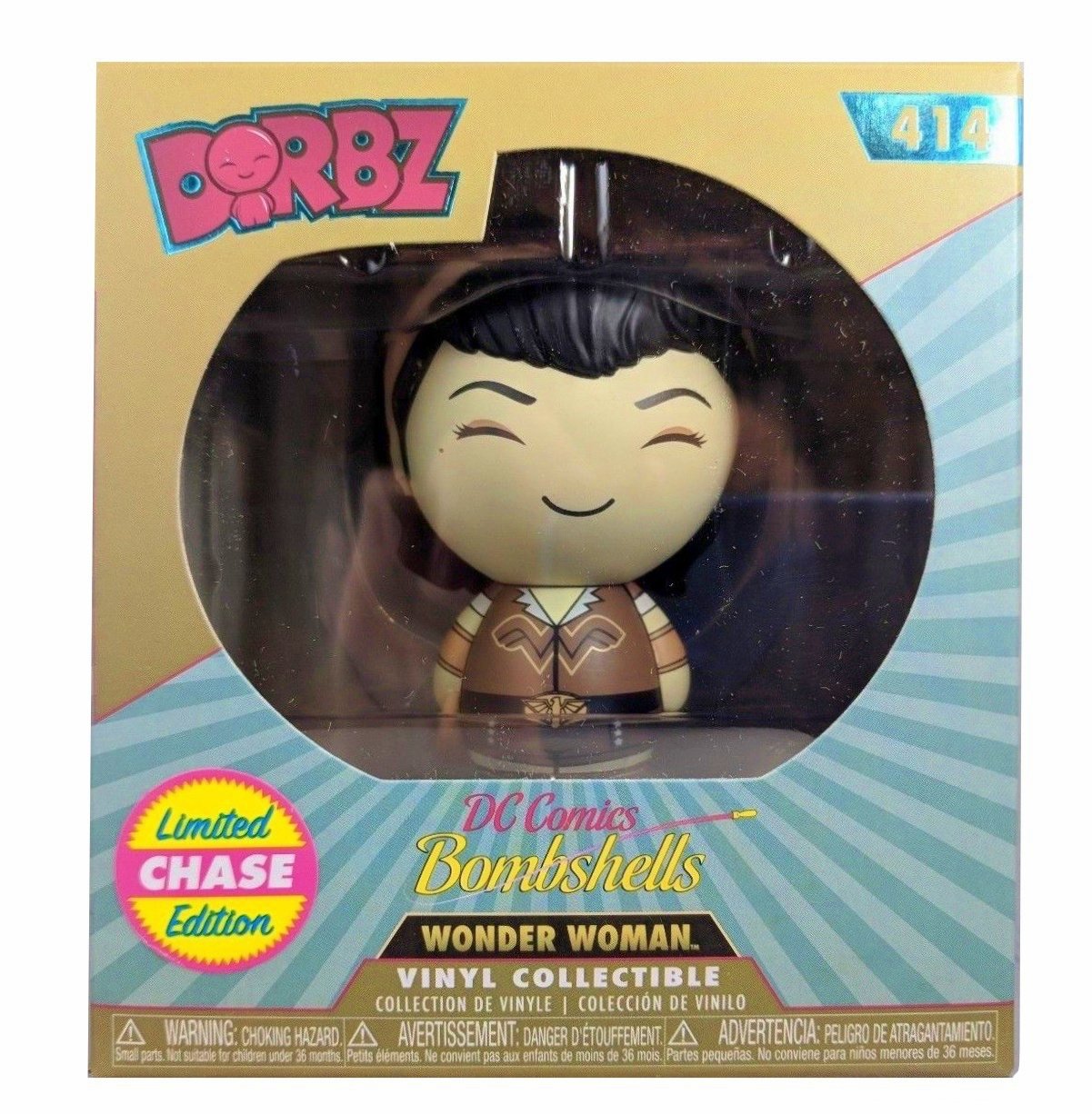 Funko Dorbz DC Bombshells - CHASE Wonder Woman #414 [Sepia]