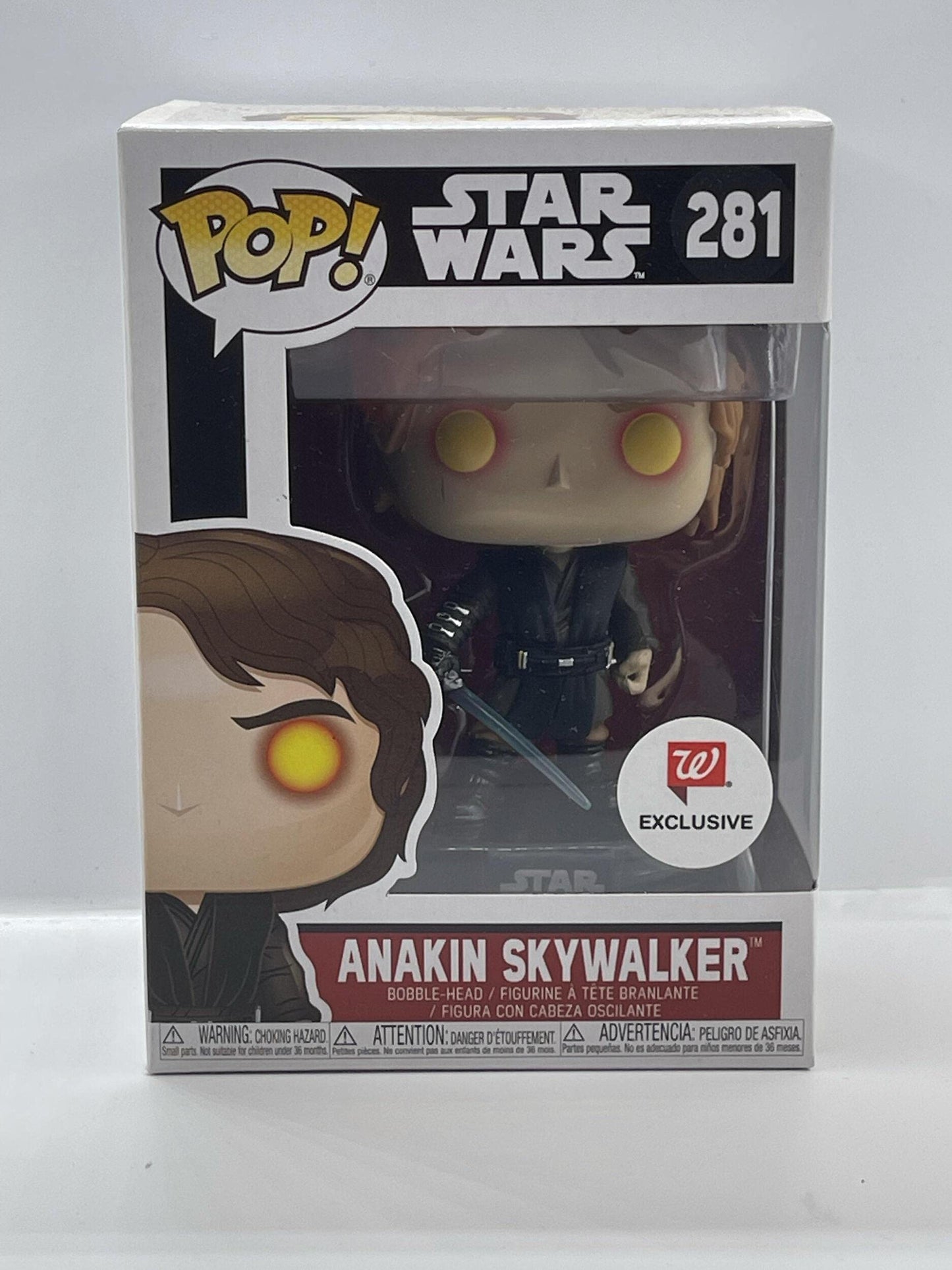 Funko POP! Star Wars Anakin Skywalker #281 [Dark Side] Exclusive