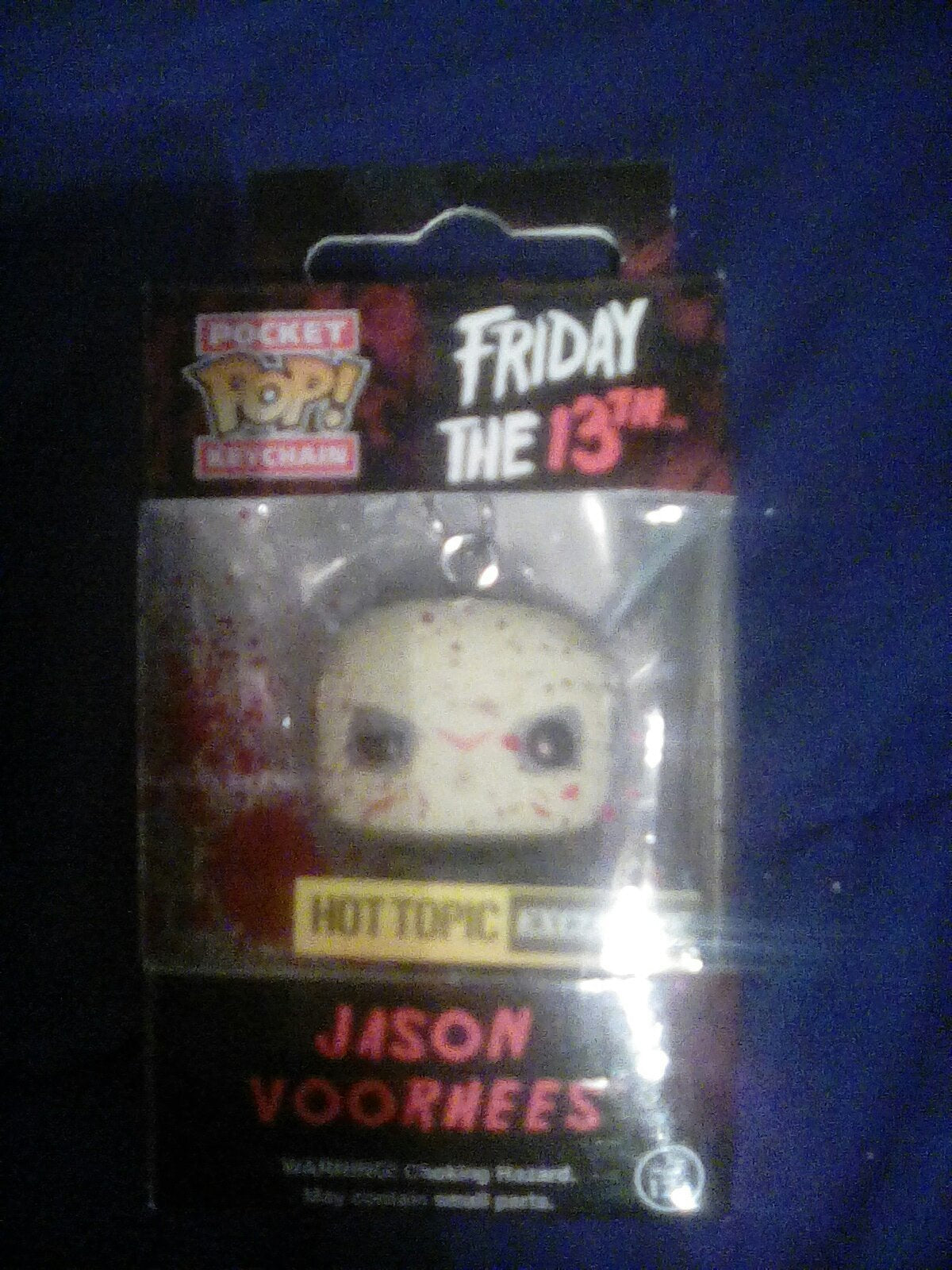 Funko Pocket pOP! Keychain Jason Voorhees Blood Splattered Hot Topic Exclusive