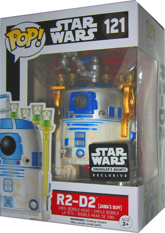 Funko POP! Star Wars R2-D2 #121 [Jabba's Skiff] Smuggler's Bounty Exclusive