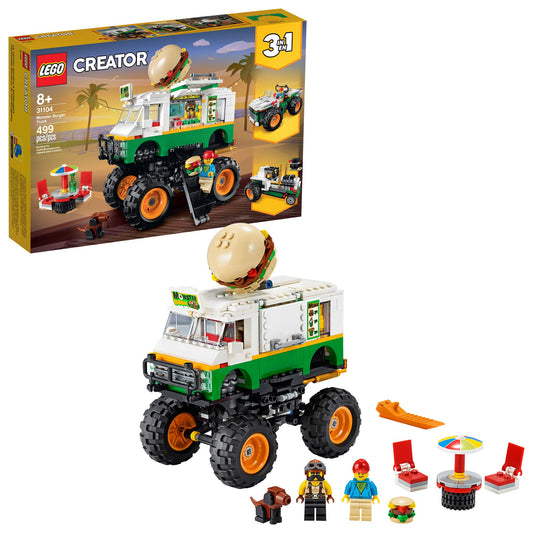 LEGO Creator 3in1 Monster Burger Truck 31104