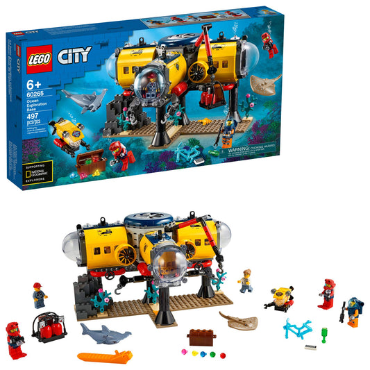 LEGO City Ocean Exploration Base Playset 60265