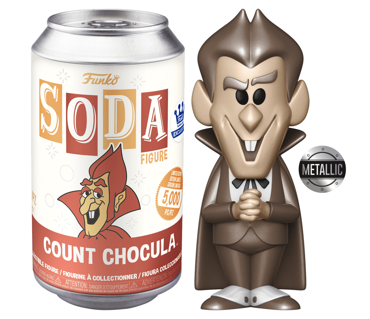 Funko Soda Ad Icons Count Chocula [Metallic] LE 5000 Exclusive
