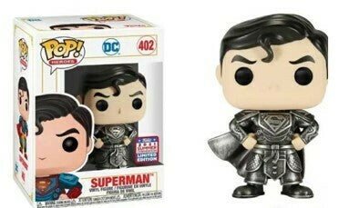 Funko POP! Heroes DC Imperial Palace Superman #402 [Metallic, Black Suit] Exclusive