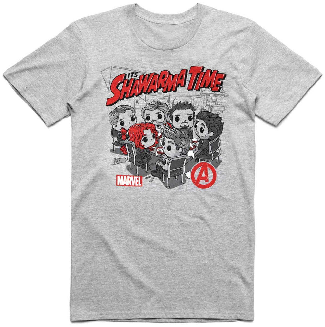 Funko POP! Tees Marvel It's Shawarma Time T-Shirt [2XL] Collector Corps Exclusive